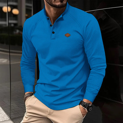 2025 Chemise Henley vintage la mieux vendue pour hommes