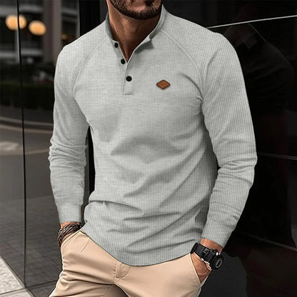 2025 Chemise Henley vintage la mieux vendue pour hommes