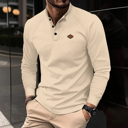 2025 Chemise Henley vintage la mieux vendue pour hommes